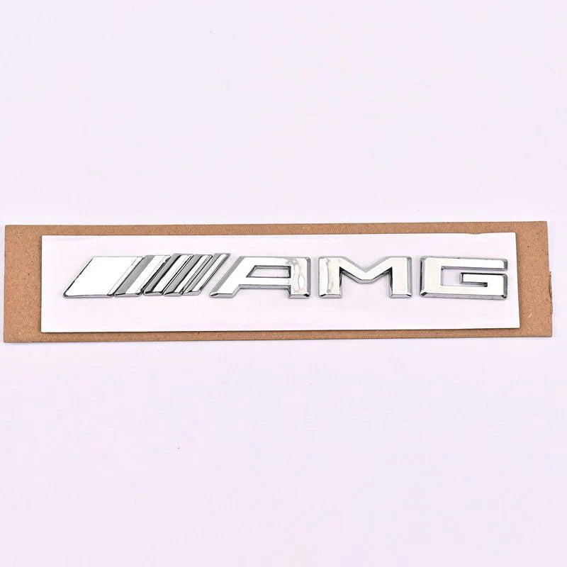 Емблема AMG заден капак Mercedes 2006-2012 СИВ