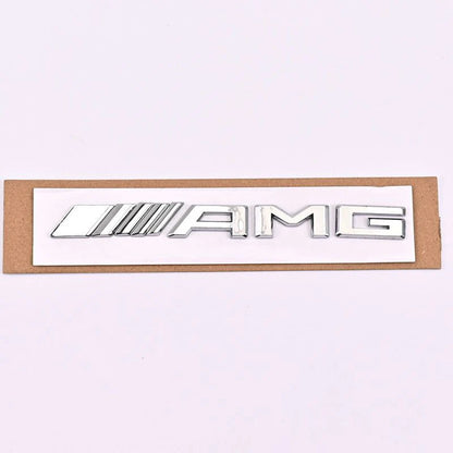Емблема AMG заден капак Mercedes 2006-2012 СИВ