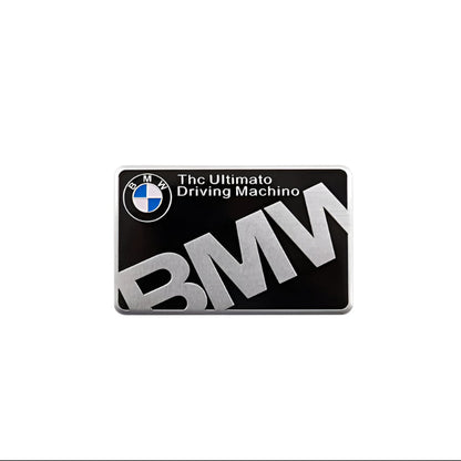 Емблема BMW – алуминиева табелка самозалепваща