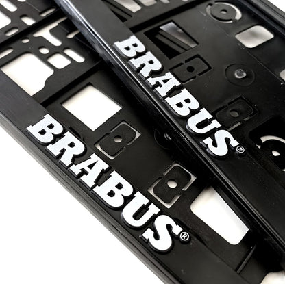 Табла за регистрационен номер BRABUS
