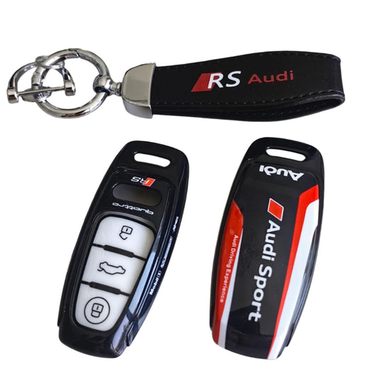 Калъф за ключ Audi RS Sport Black