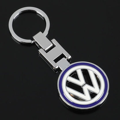 Метален ключодържател Volkswagen VW с въртяща се емблема СИН