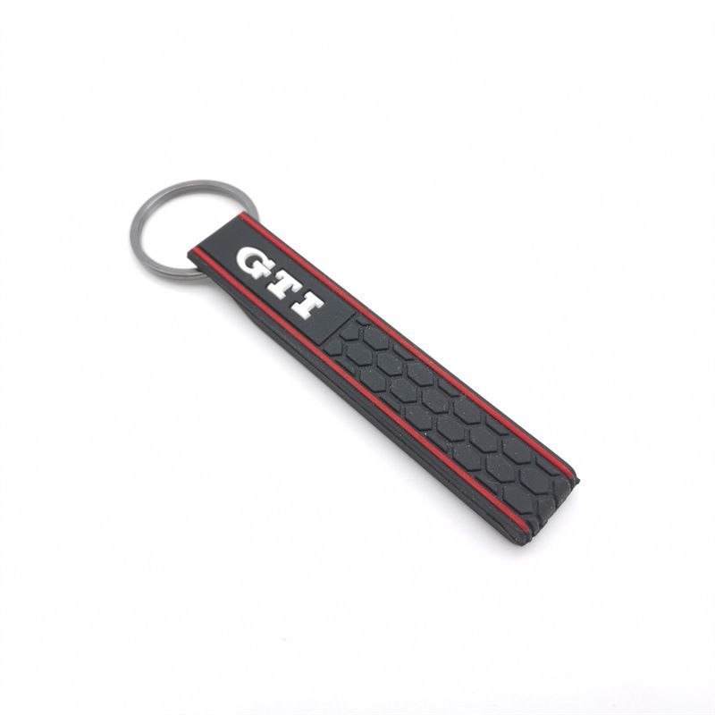 Ключодържател GTI – черен с червени акценти