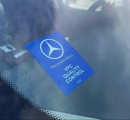 Декоративен стикер за предно стъкло – BMW / Mercedes-Benz / Audi / Volkswagen