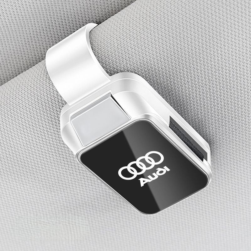 Стойка за очила и документи AUDI – практичен авто аксесоар БЯЛ