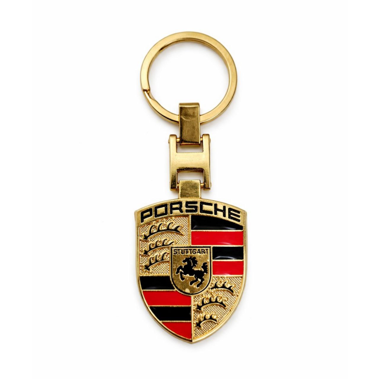 Porsche Ключодържател От Неръждаема Стомана ЗЛАТЕН