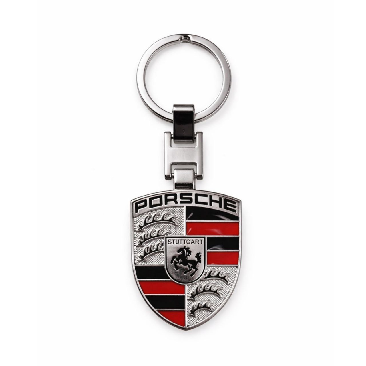 Porsche Ключодържател От Неръждаема Стомана СИВ