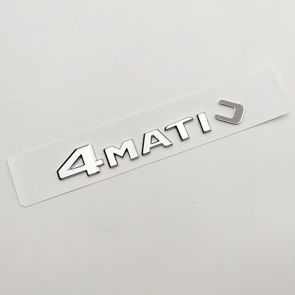 Емблема 4 MATIC задна лепяща