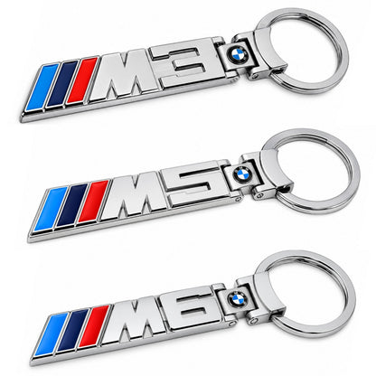 Метален ключодържател BMW M3 / M5 / M6 с M дизайн