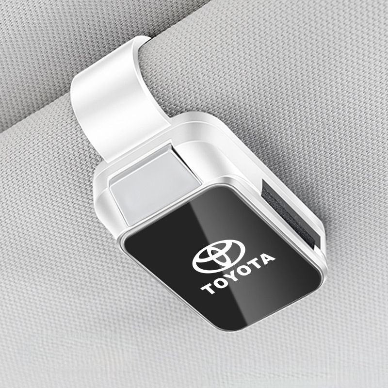 Стойка за очила и документи TOYOTA – практичен авто аксесоар БЯЛ