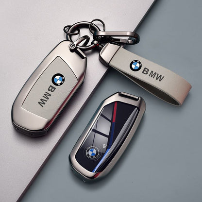 Премиум калъф за ключ BMW M + ключодържател – спортен дизайн