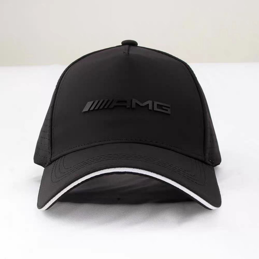 Mercedes-AMG спортна шапка с козирка – черна / бяла