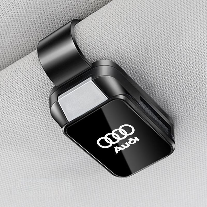 Стойка за очила и документи AUDI – практичен авто аксесоар ЧЕРЕН