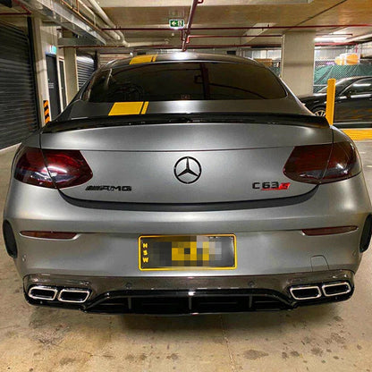 Емблема Mercedes C-Class за Заден Капак Черна - лак