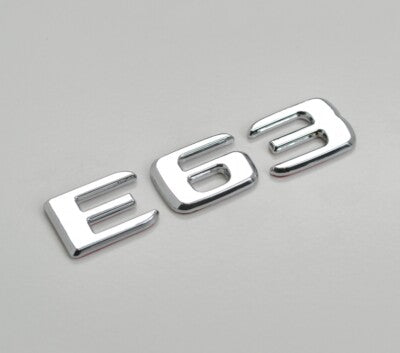 Емблема Mercedes E-Class за Заден Капак Сребрист хром