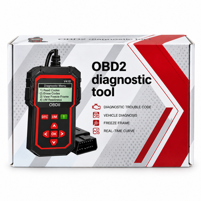 Универсална автомобилна диагностика OBD2 V410 – PG673, 9–18V